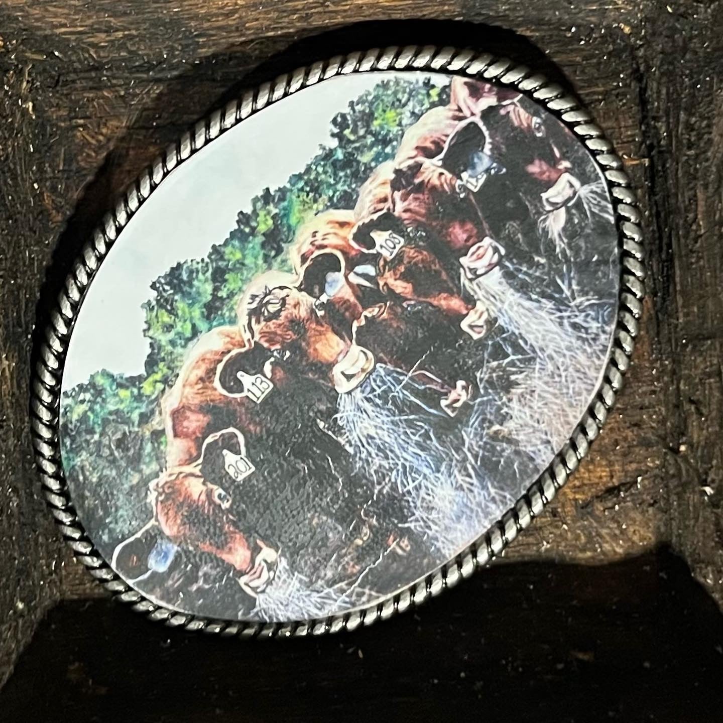 Belt Buckle - Happy Hour