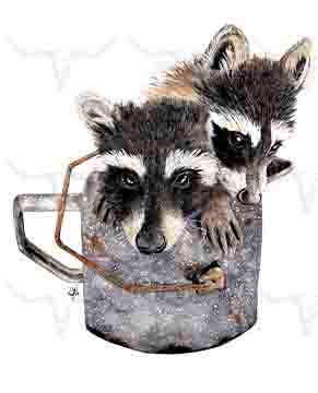 Tea Towel - Bandits
