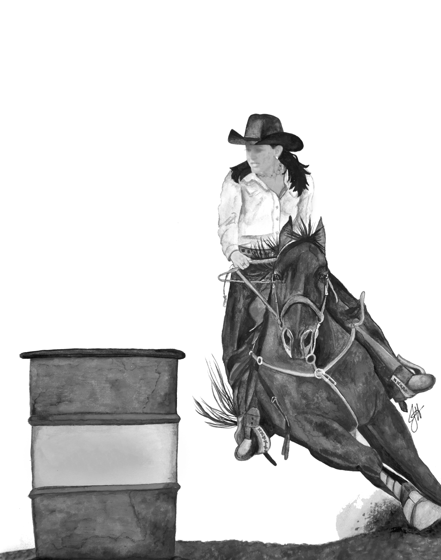 Barrel Racin' - Tees