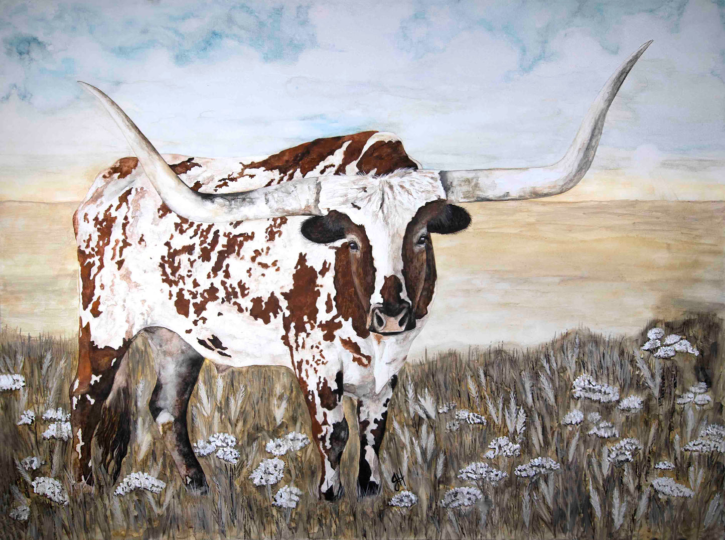 11x14 Prints - Bart the Longhorn