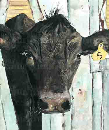 Tea Towel - Blackstar