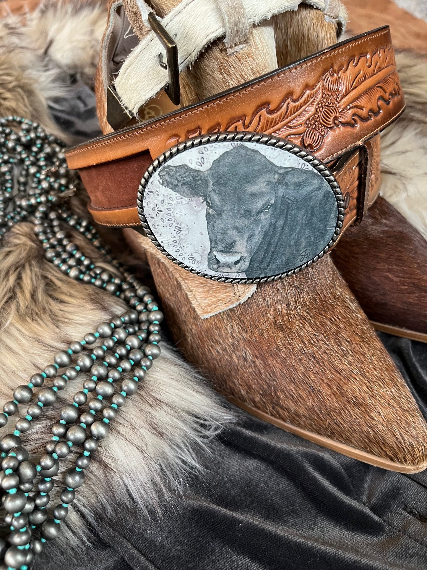 Belt Buckle - Angus