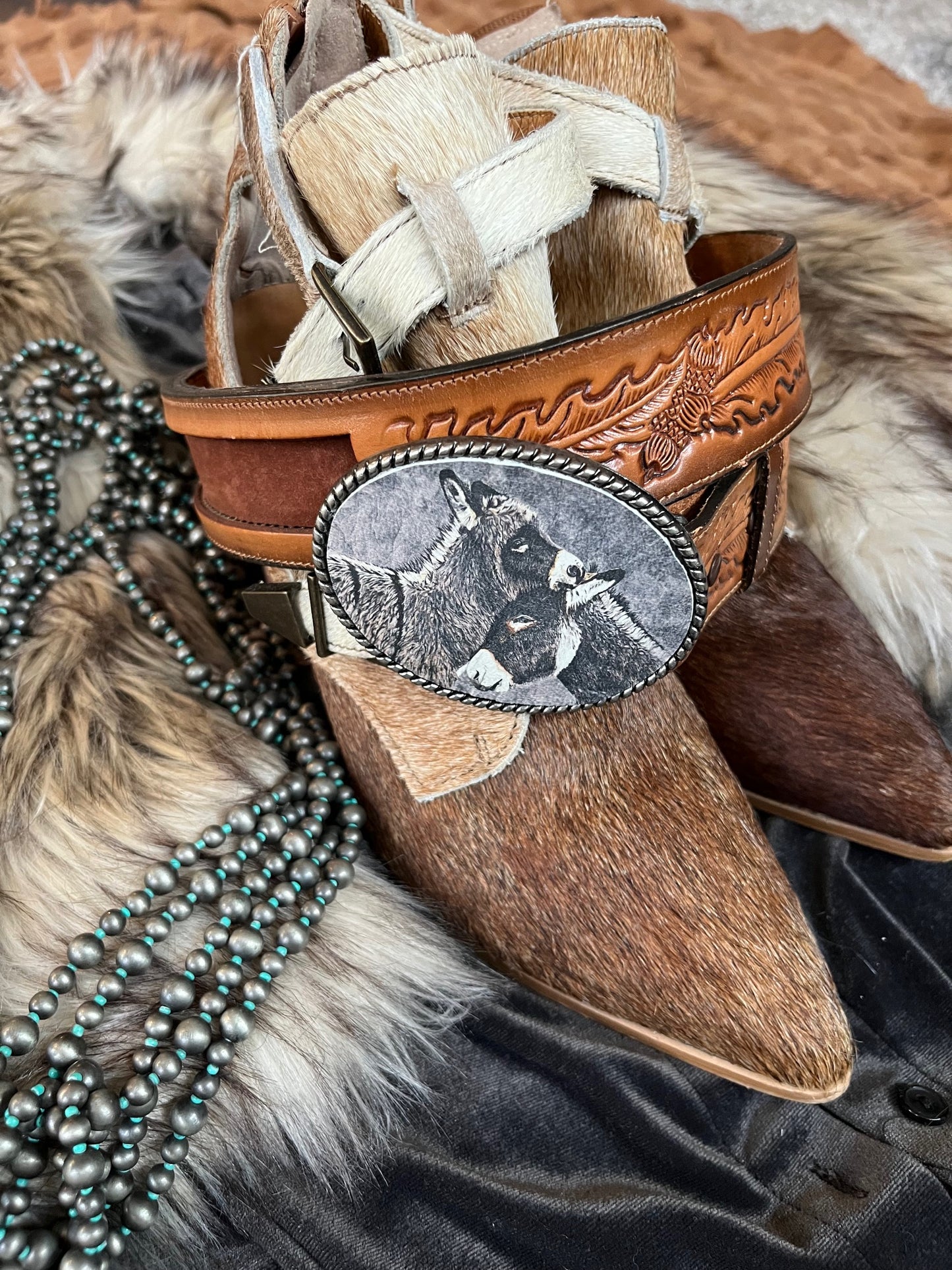 Belt Buckle - Johnny and June