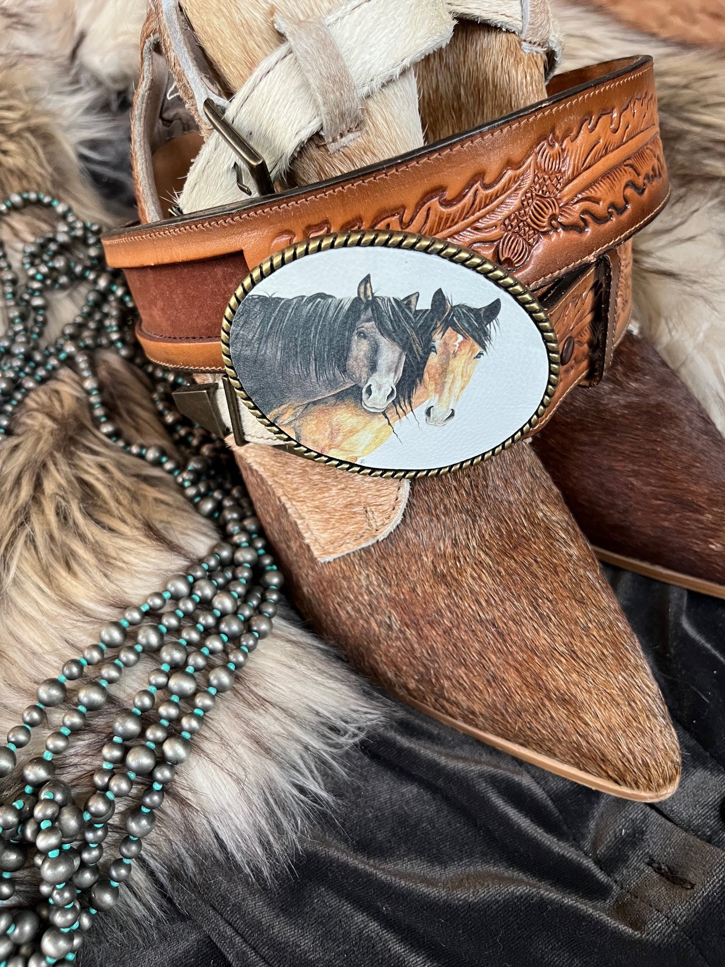 Belt Buckle - Deuces Wild