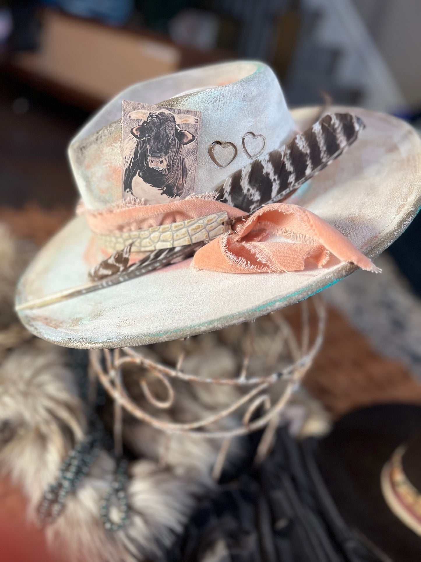 Hat Card - Bad to the Bone