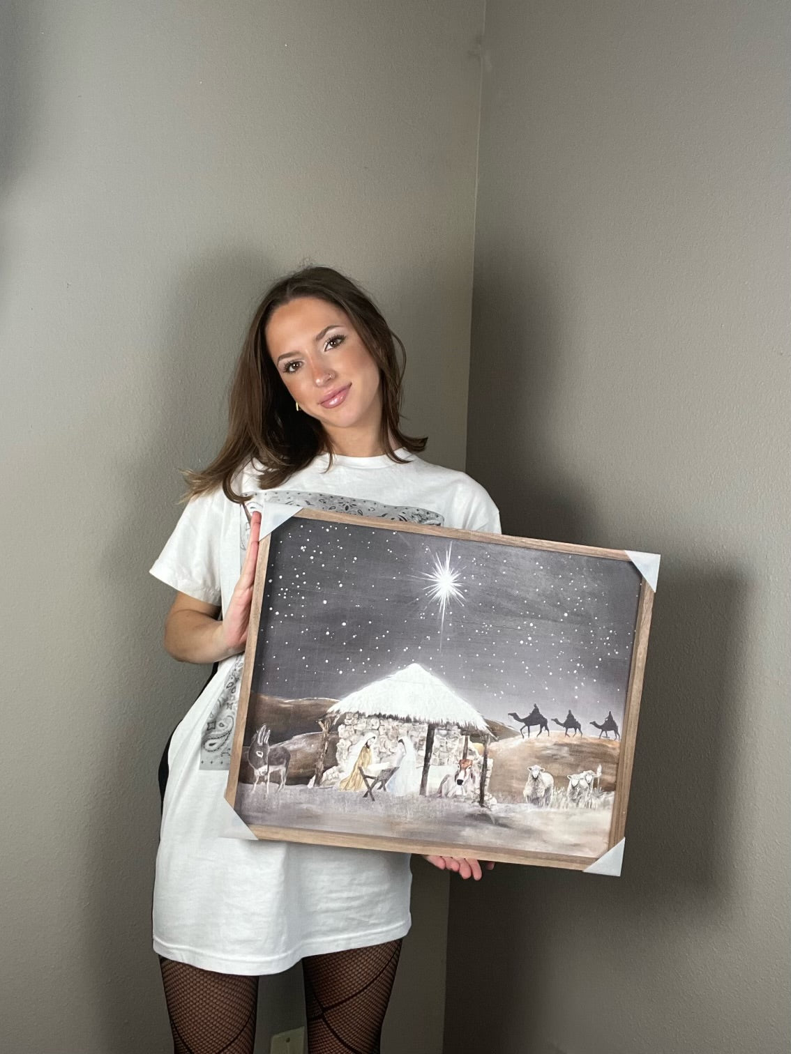 Wall Art - 16x20 (LANDSCAPE) - The Nativity