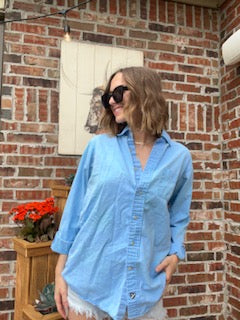 Adult Button Ups - Pinch My Tail (women's medium)