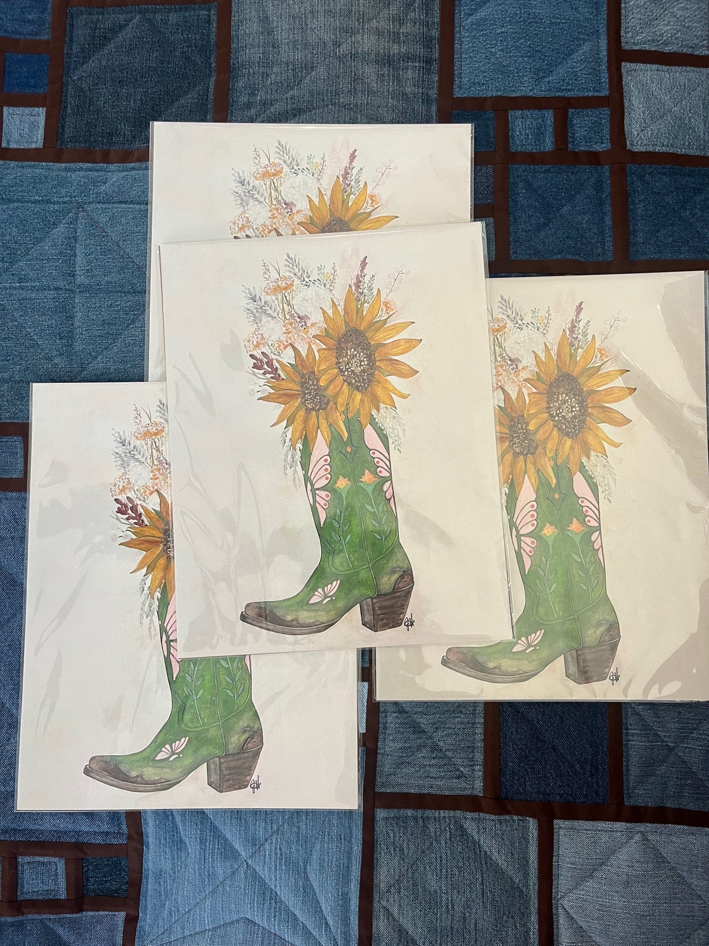 11x14 Prints - Flowers ta Boot