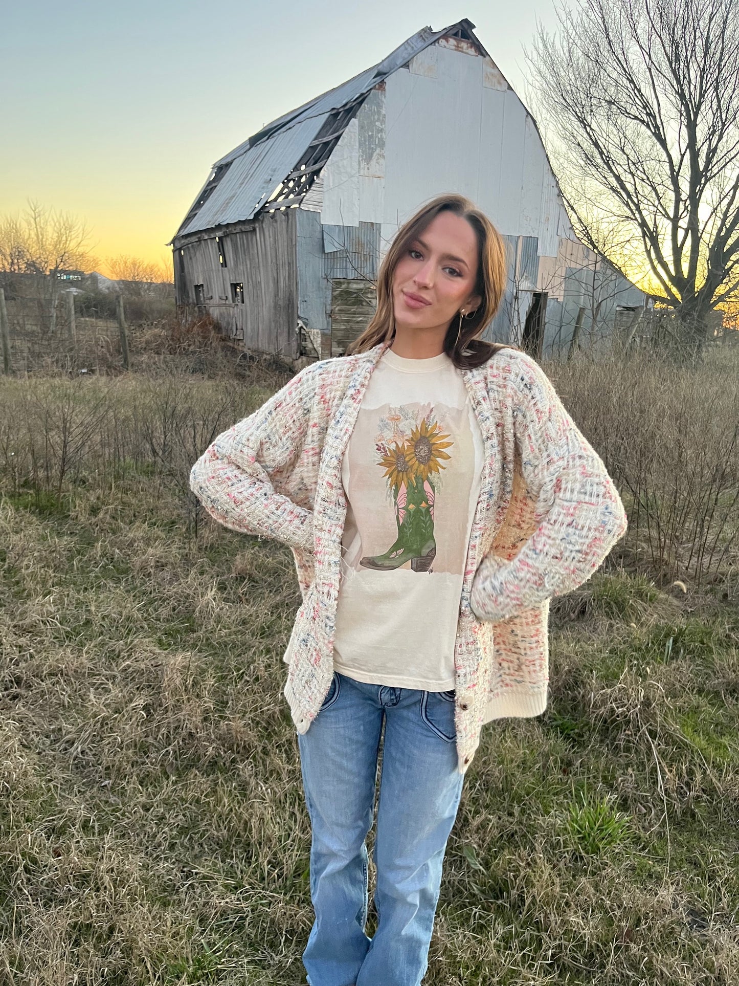 Flowers ta Boot - Tees