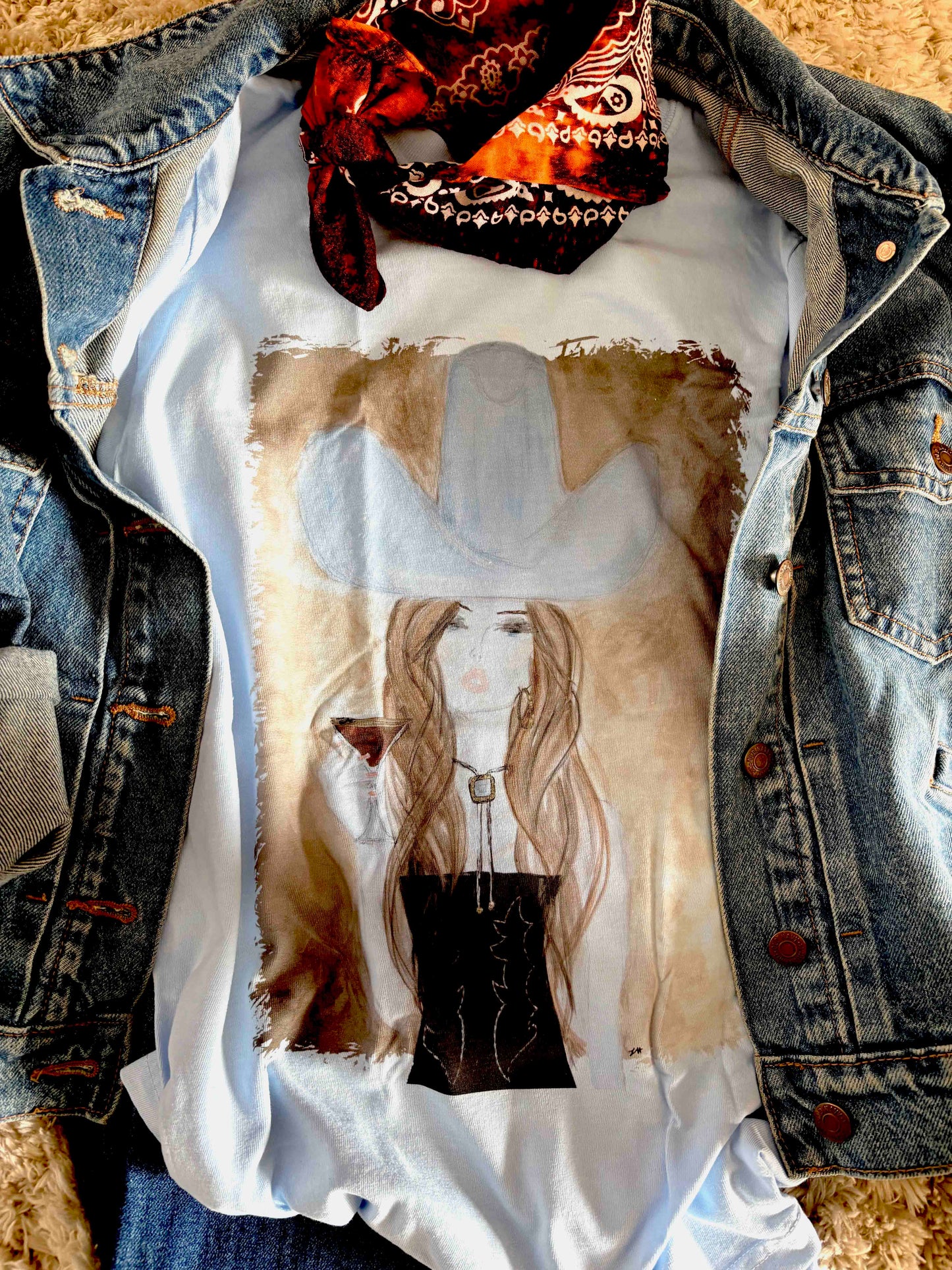 Martini Cowgirl - Tees