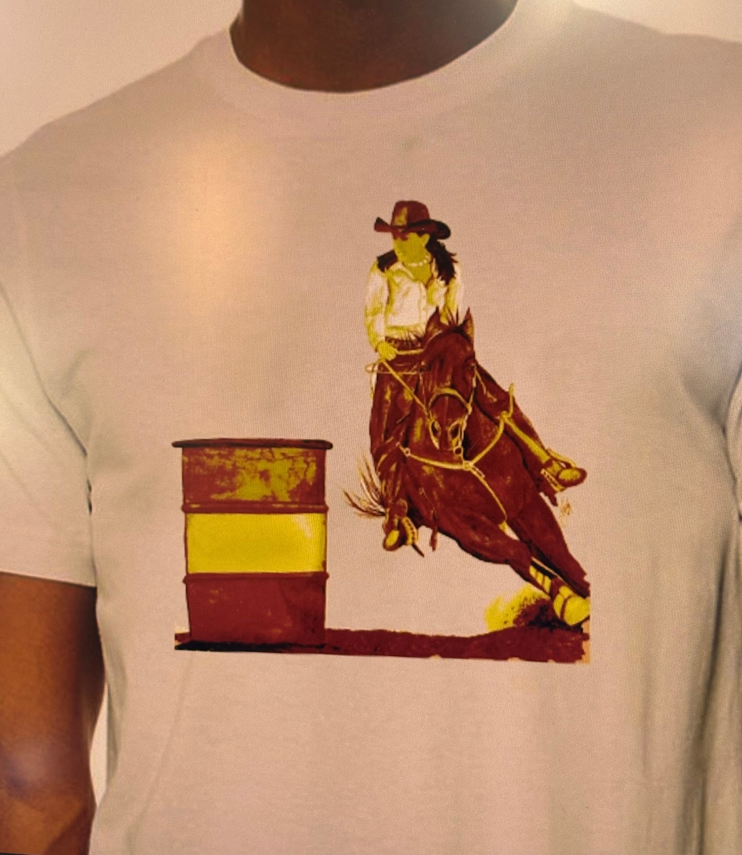 Barrel Racin' retro - Tees