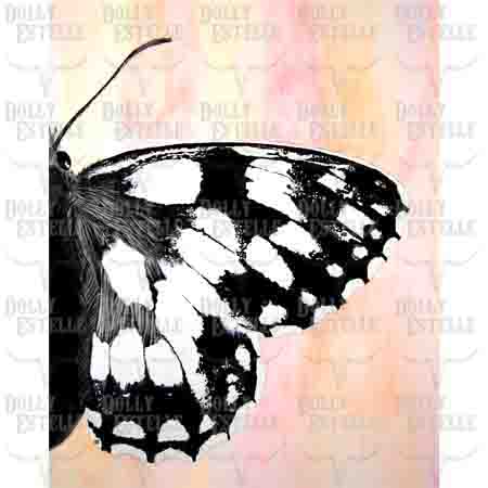 Tea Towel - Moth RIGHT