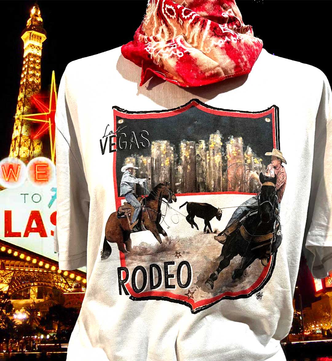 Team Ropin' - (Las Vegas Rodeo) Tees