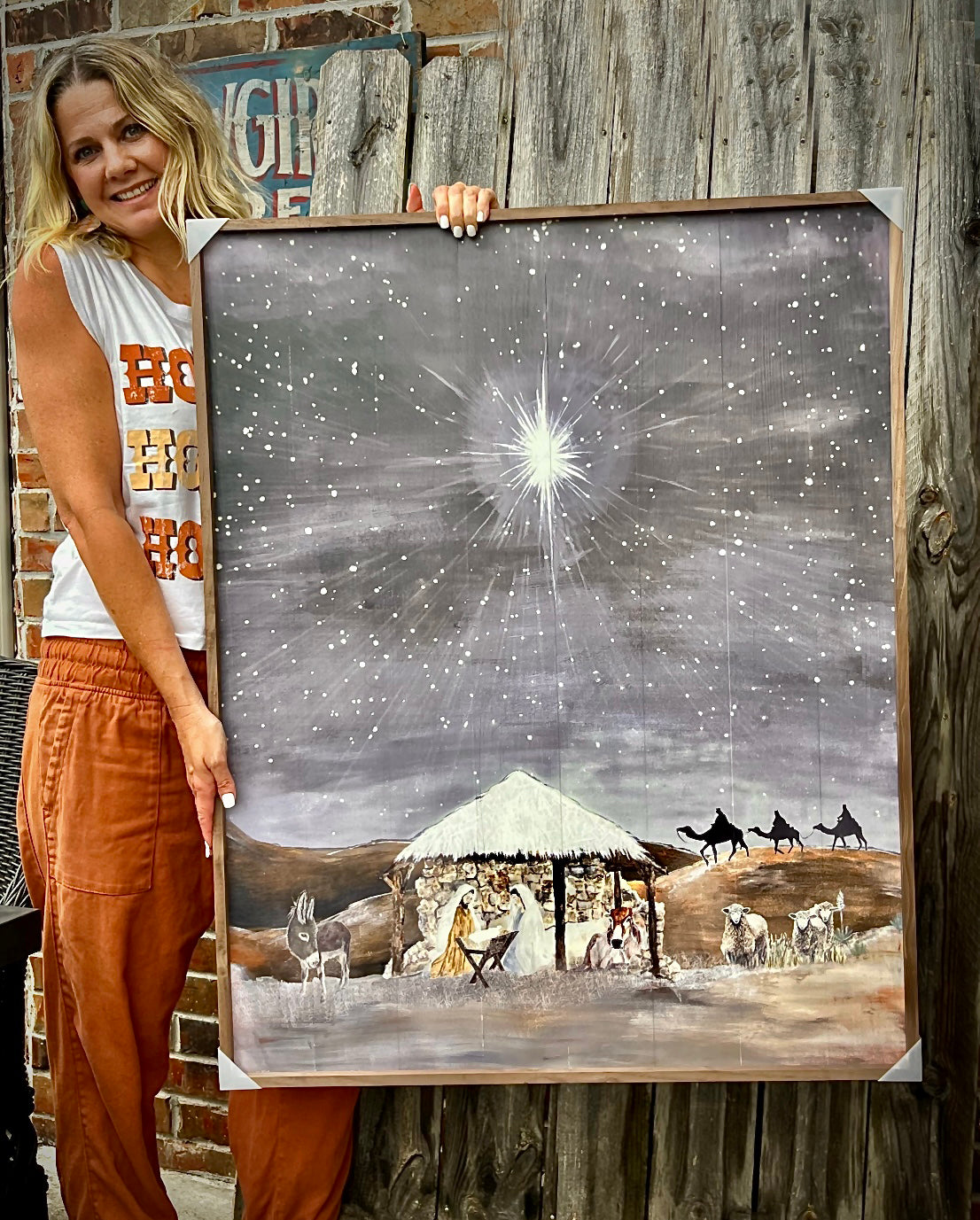 Wall Art - 32x40 - (VERTICAL) The Nativity