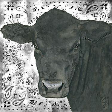 Hat Pin - Angus (bandana)