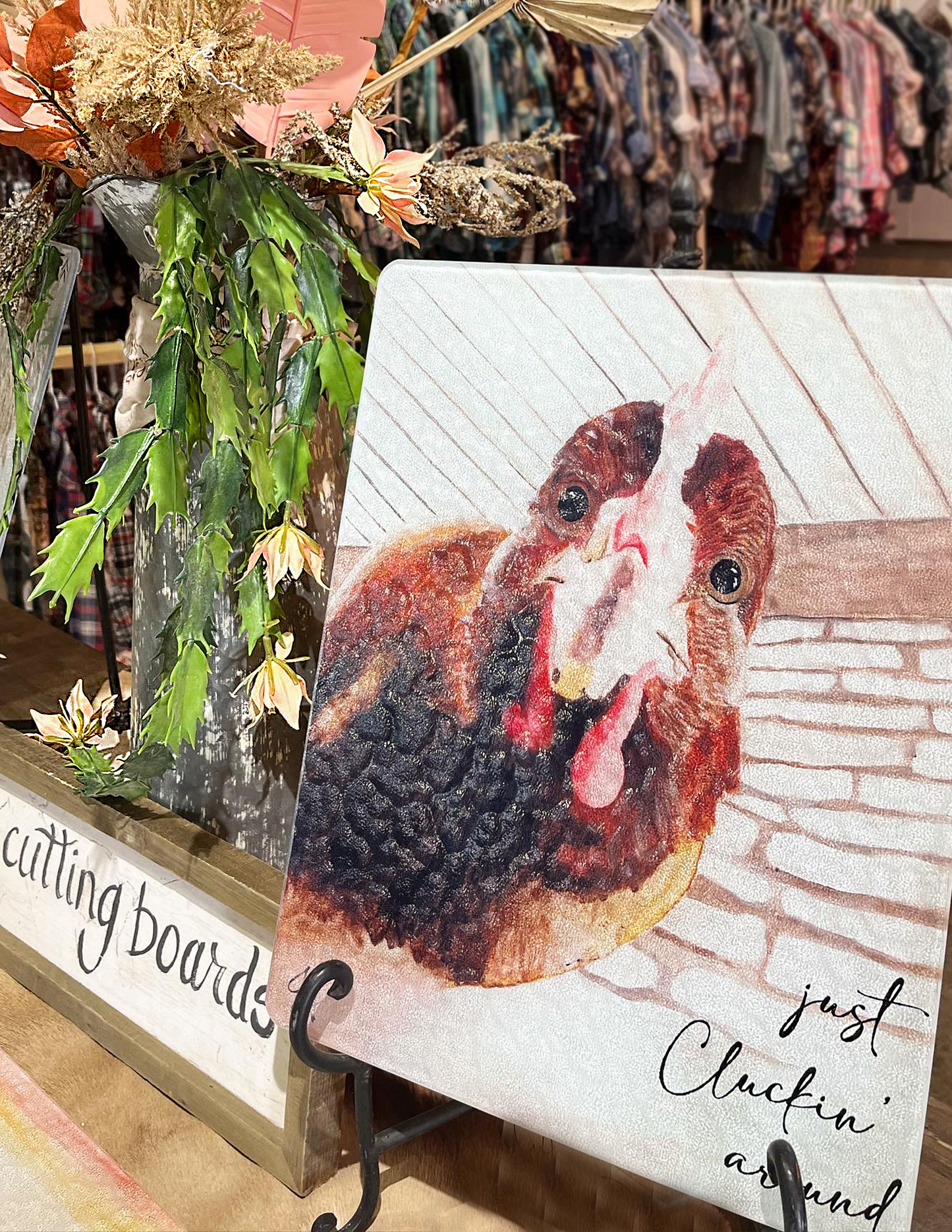 Cutting Board - Mamacita (just cluckin' around)