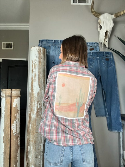 Adult Button Ups - Dolly's Desert (Missy Medium)