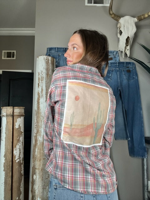 Adult Button Ups - Dolly's Desert (Missy Medium)