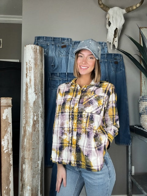 Adult Button Ups - Kiss My Happy (Women's Large)