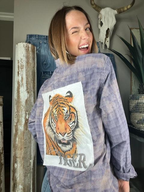 Adult Button Ups - Easy Tiger (Men's Large)