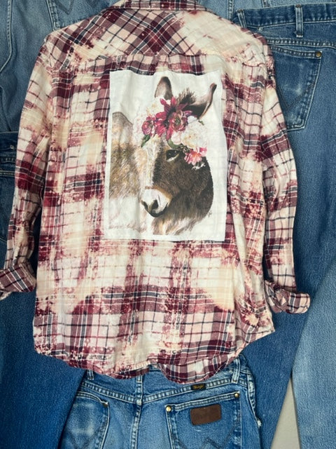 Adult Button Ups - Kiss My Sweet (Women's 2X Large)