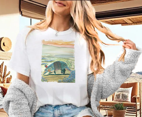 Armadillo by Morning (no text) - Tees