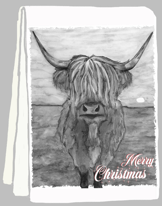 Tea Towel - Chewy (merry christmas)