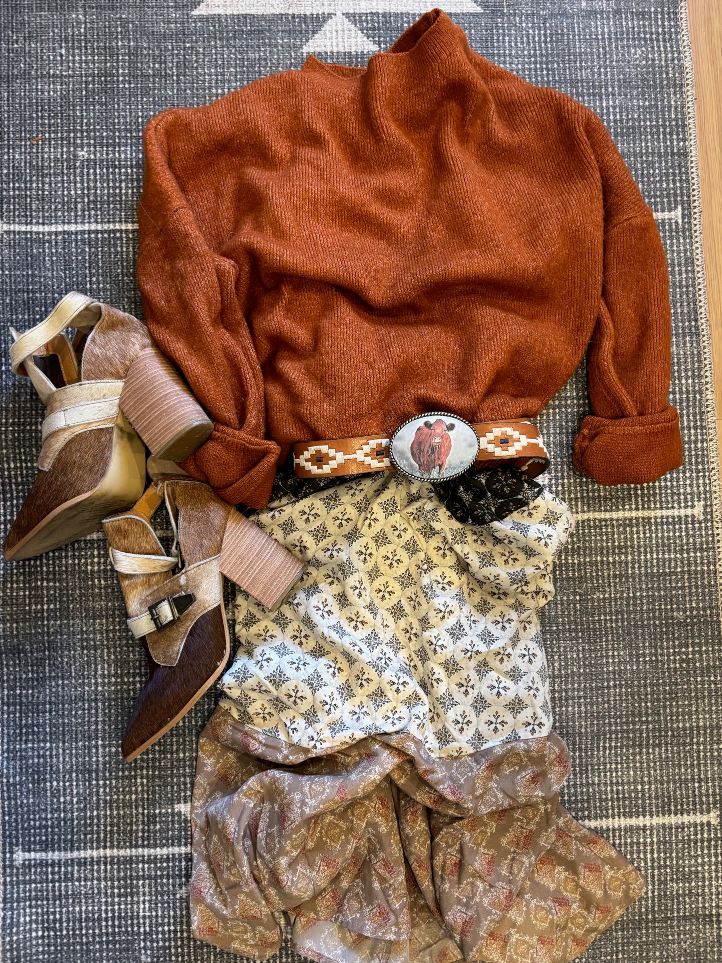 Belt Buckle - Brandy