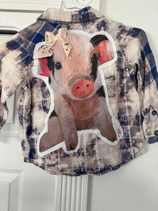 Kids Button Ups - Dolly Pig (kids 3T)
