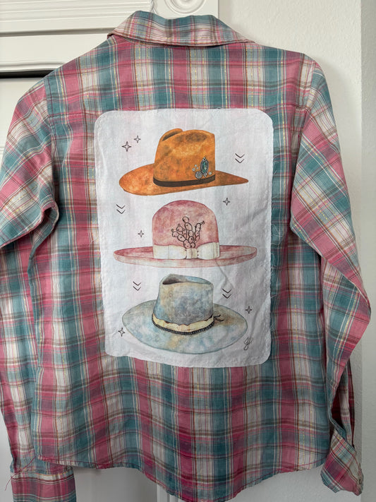 Kids Button Ups - Hats (teen medium)