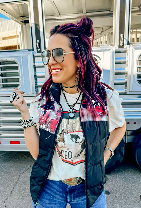 Team Ropin' - (Las Vegas Rodeo) Tees