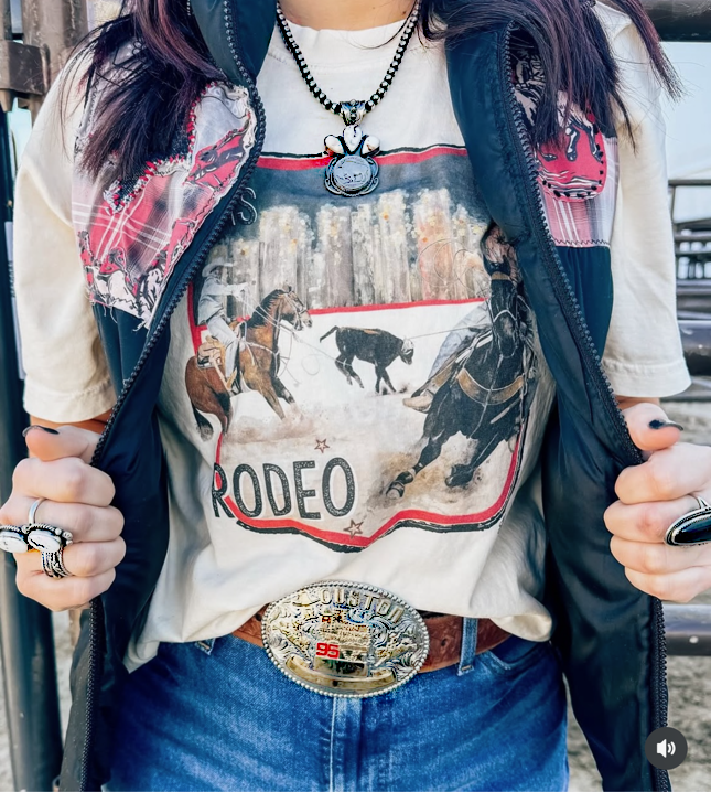 Team Ropin' - (Las Vegas Rodeo) Tees