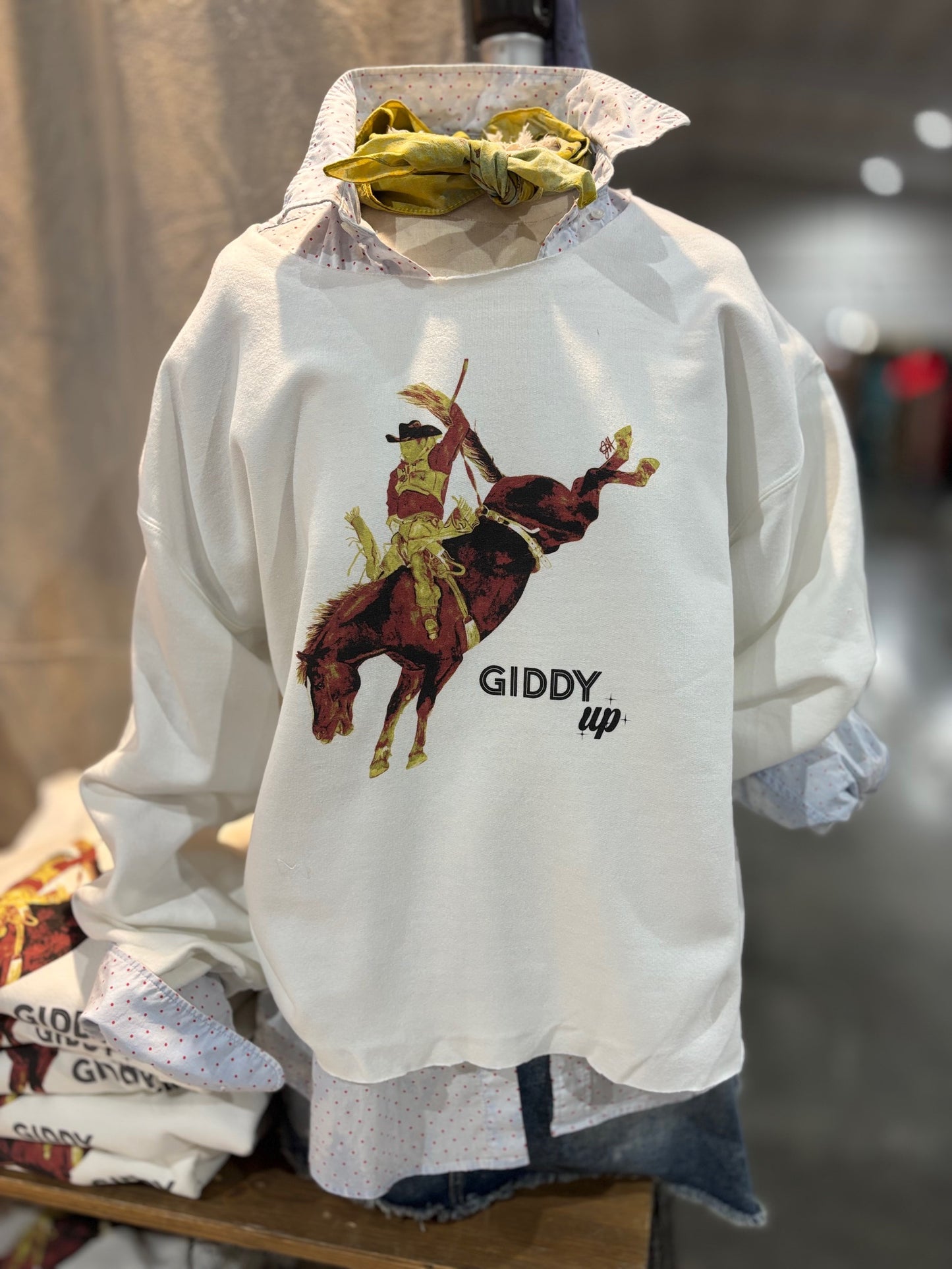 Sweatshirt - Wyatt retro (with text)