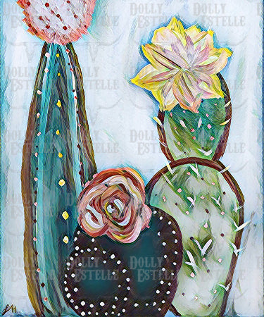 Tea Towel - Lily Bob Cactus