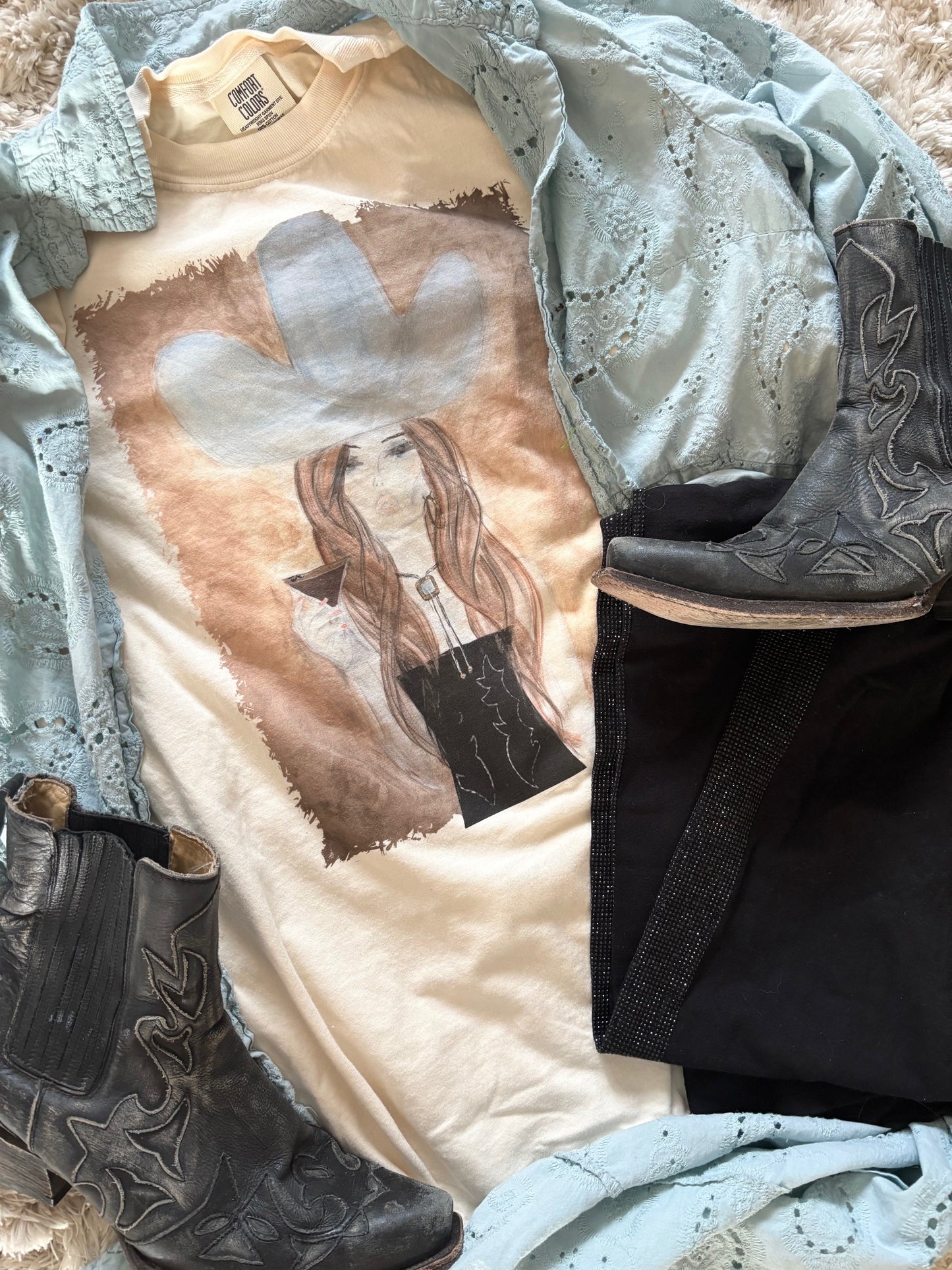 Martini Cowgirl - Tees