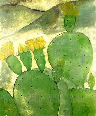 Tea Towel - Prickly Pear