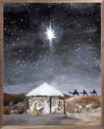 Wall Art 24x30 - The Nativity (VERTICAL)