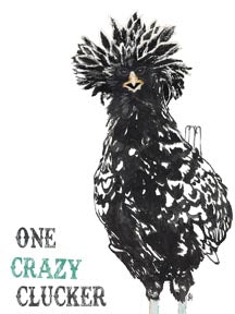 Tea Towel - Vegas (One Crazy Clucker)