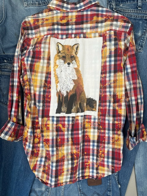 Adult Button Ups - Foxy Lady (Women's Medium)